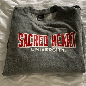 Sacred Hear University crew sweatshirt